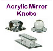 Acrylic Mirrored Knobs
